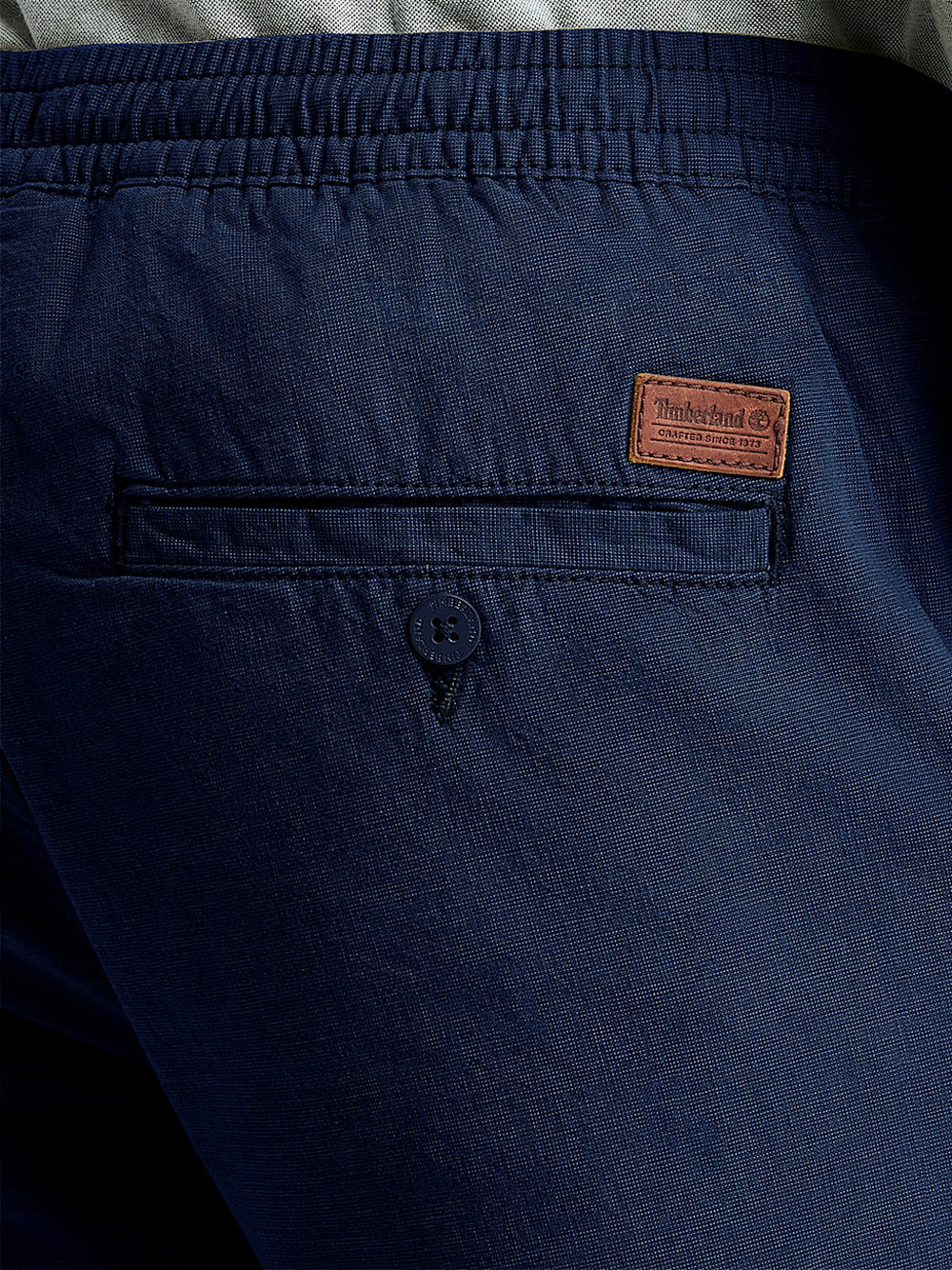 TIMBERLAND Timberland Joggers in Cotone da Uomo in blu scuro Dark Sapphire Yd