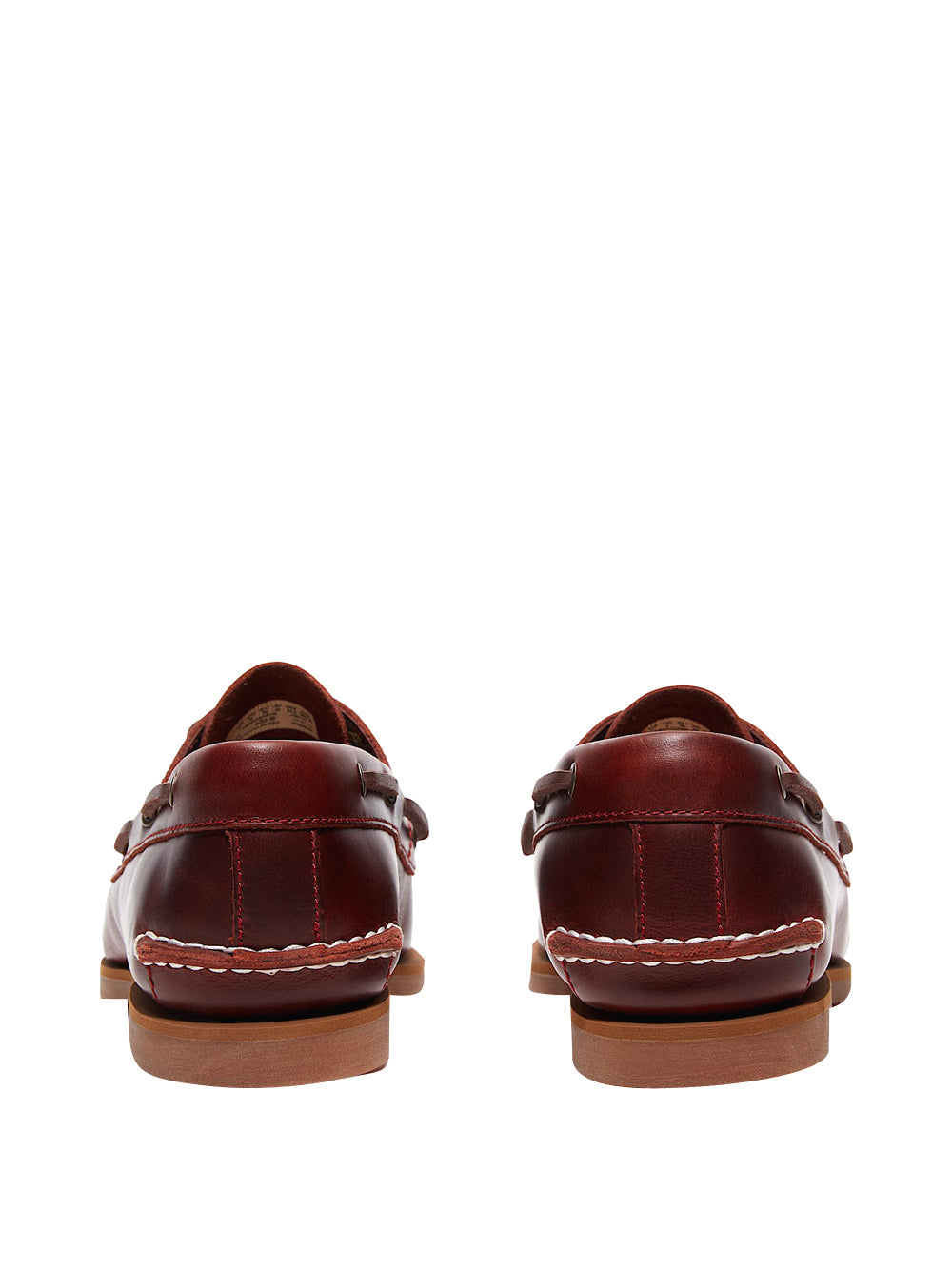 TIMBERLAND Timberland Mocassini da Barca Classic da Donna in Bordeaux Burgundy Full Grain