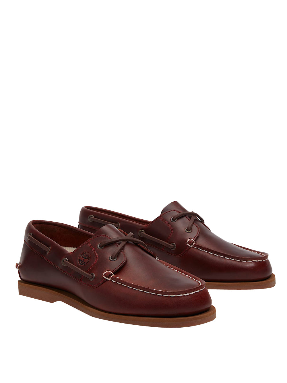 TIMBERLAND Timberland Mocassini da Barca Classic da Donna in Bordeaux Burgundy Full Grain