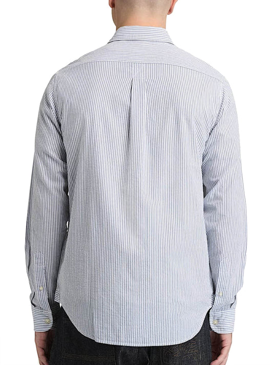 TIMBERLAND Camicia Ls Seersucker Striped Timberland - Blu Blu