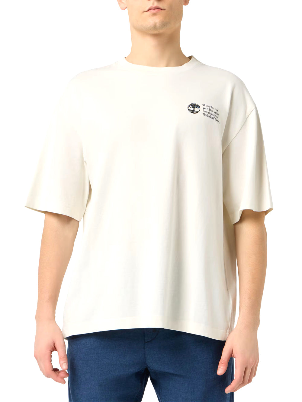 TIMBERLAND Timberland T-shirt "Archive Boot" All Gender - Bianco Vintage White