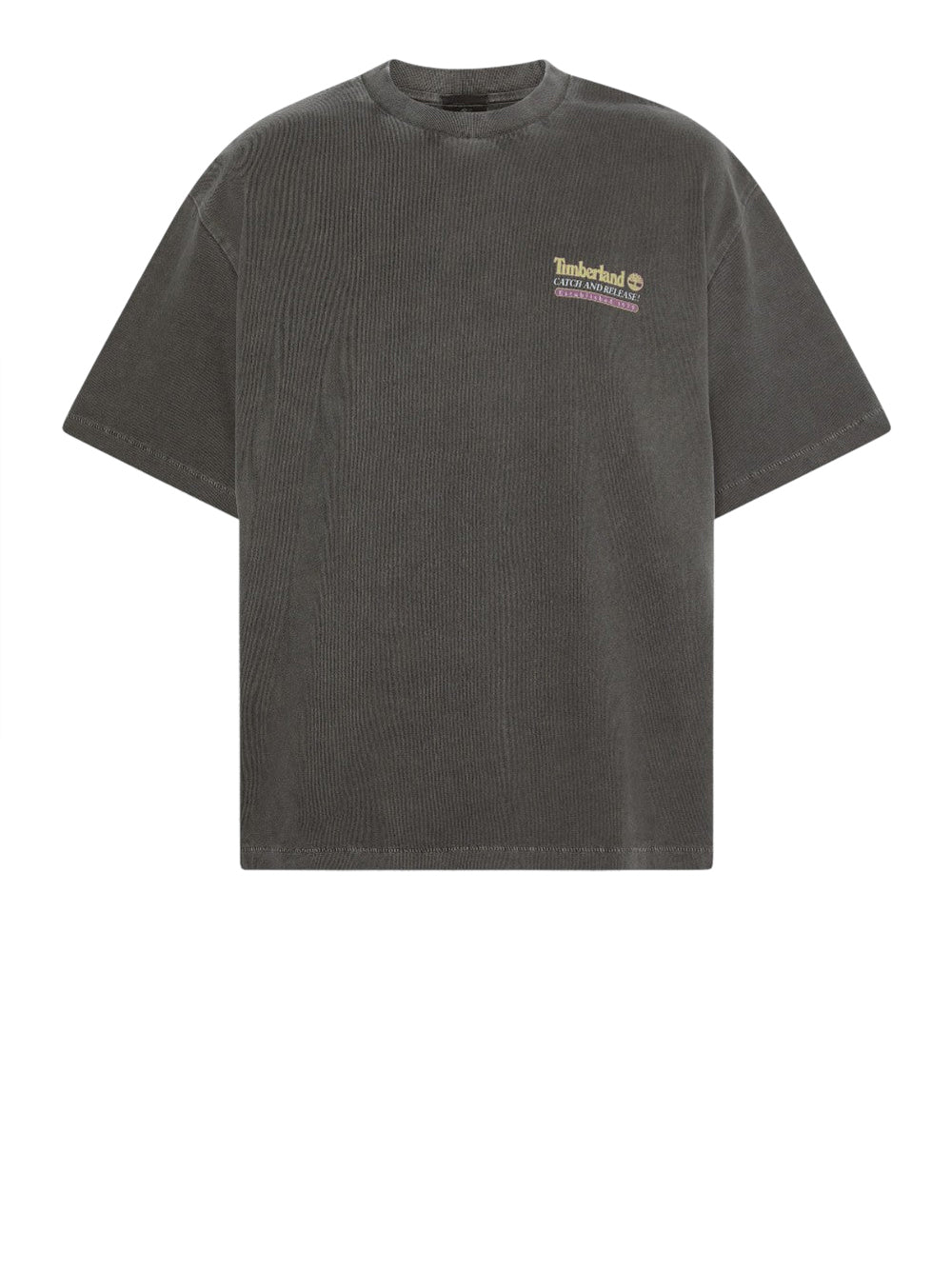 TIMBERLAND Timberland T-Shirt Fly Fishing Graphic Tee - Grigio BLACK