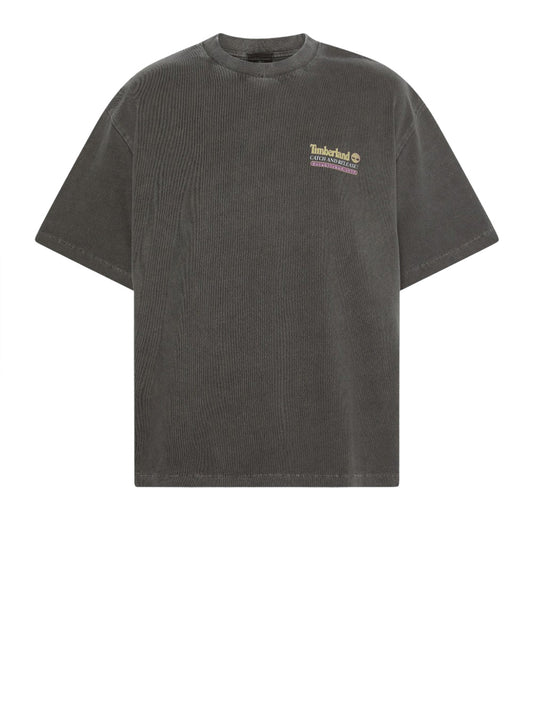 TIMBERLAND Timberland T-Shirt Fly Fishing Graphic Tee - Grigio BLACK