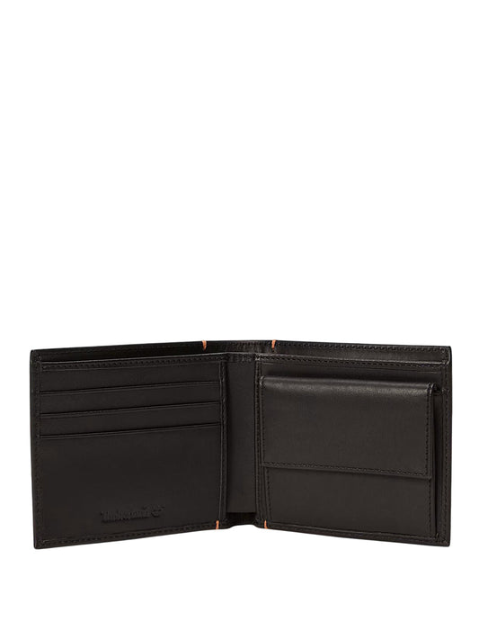 TIMBERLAND Portafoglio Riverton Leather Bi-Fold Coin Timberland - Nero BLACK