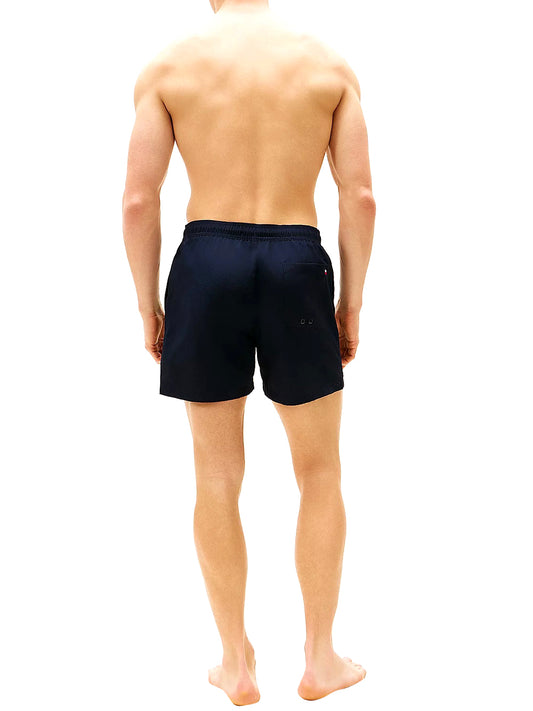 TOMMY BEACHWEAR Tommy Beachwear Costume Media Lunghezza Con Ricamo - Navy BLUE