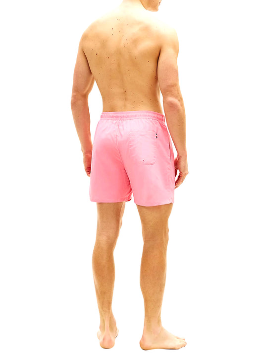 TOMMY BEACHWEAR Tommy Beachwear Costume Media Lunghezza Con Ricamo - Navy Rosa