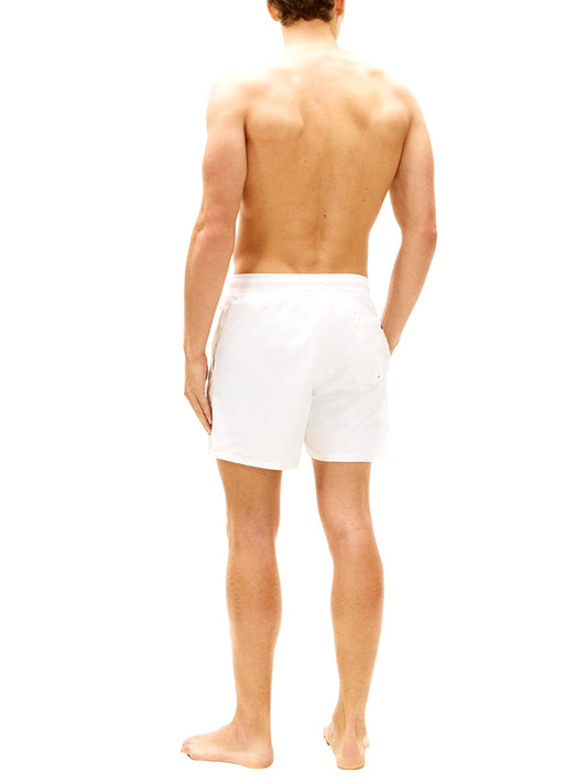 TOMMY BEACHWEAR Tommy Beachwear Costume Media Lunghezza Con Ricamo - Rosso Bianco