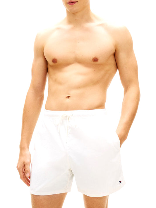 TOMMY BEACHWEAR Tommy Beachwear Costume Media Lunghezza Con Ricamo - Rosso Bianco