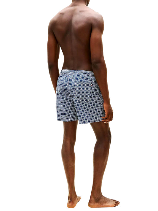 TOMMY BEACHWEAR Tommy Beachwear Costume Media Lunghezza Con Stampa - Blu Blu