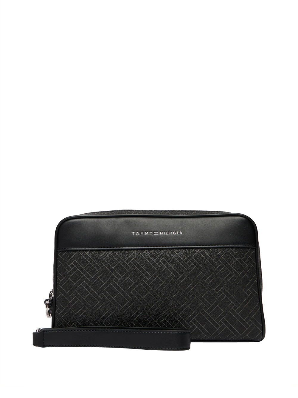 TOMMY HILFIGER 1USCITA Tommy Hilfiger Pochette Flag Monogram Pouch - Nero Nero
