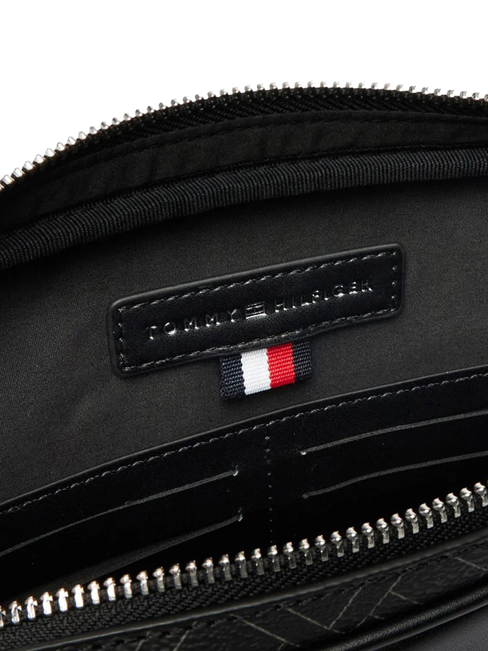 TOMMY HILFIGER 1USCITA Tommy Hilfiger Pochette Flag Monogram Pouch - Nero Nero