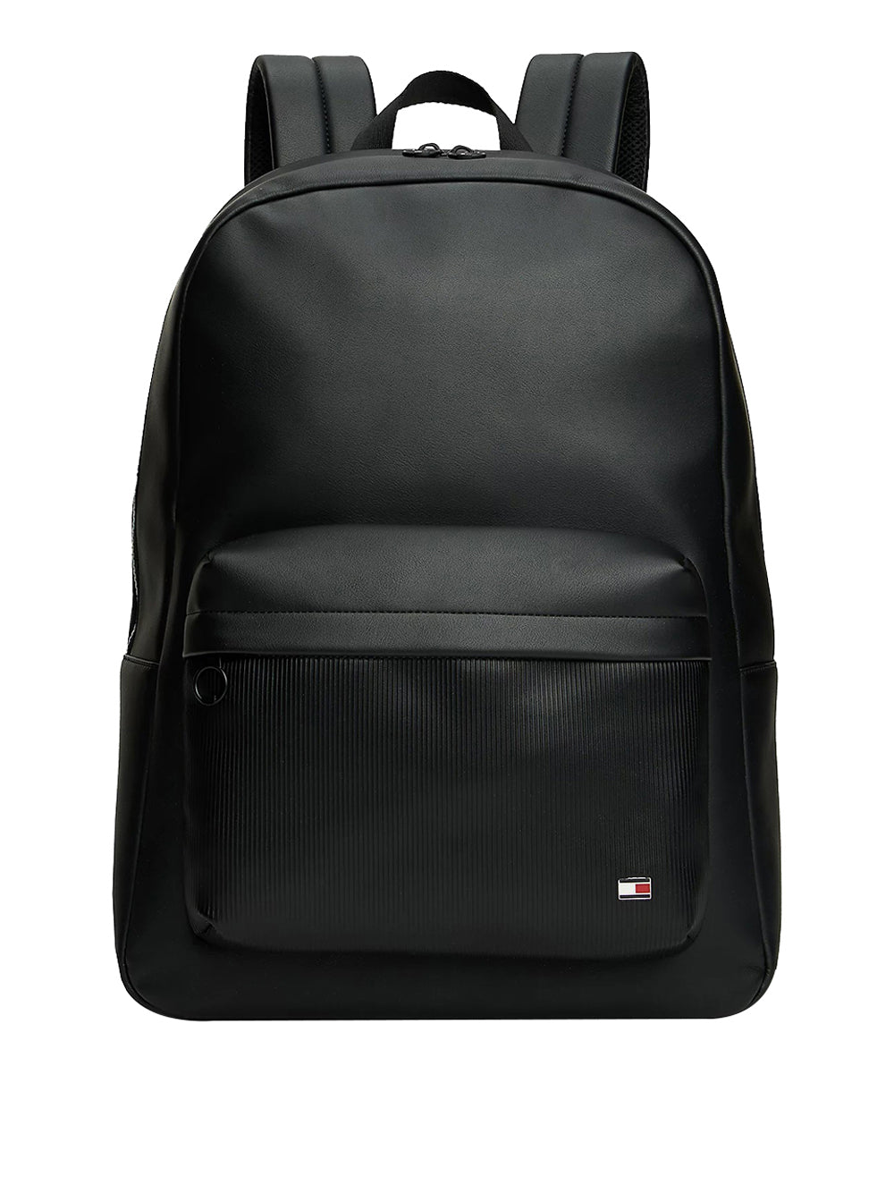 TOMMY HILFIGER 2USCITA Zaino Tommy Hilfiger Con Mix Di Texture - Nero Nero