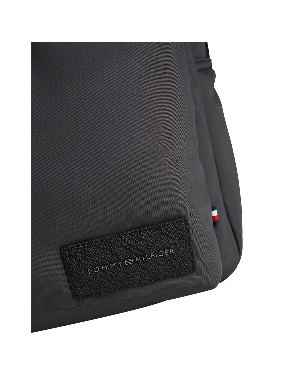 TOMMY HILFIGER 2USCITA Zaino Tommy Hilfiger Con Patch Logo - Nero/Grigio Nero/grigio