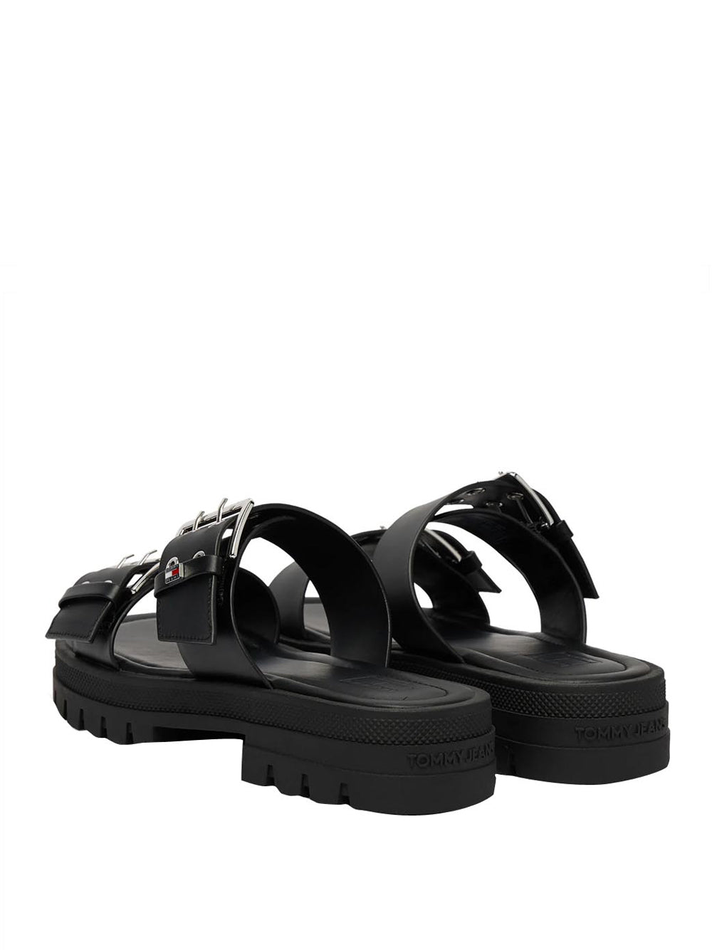 TOMMY HILFIGER 2USCITA Tommy Hilfiger Sandalo Basso Tjw Buckle Straps - Nero BLACK