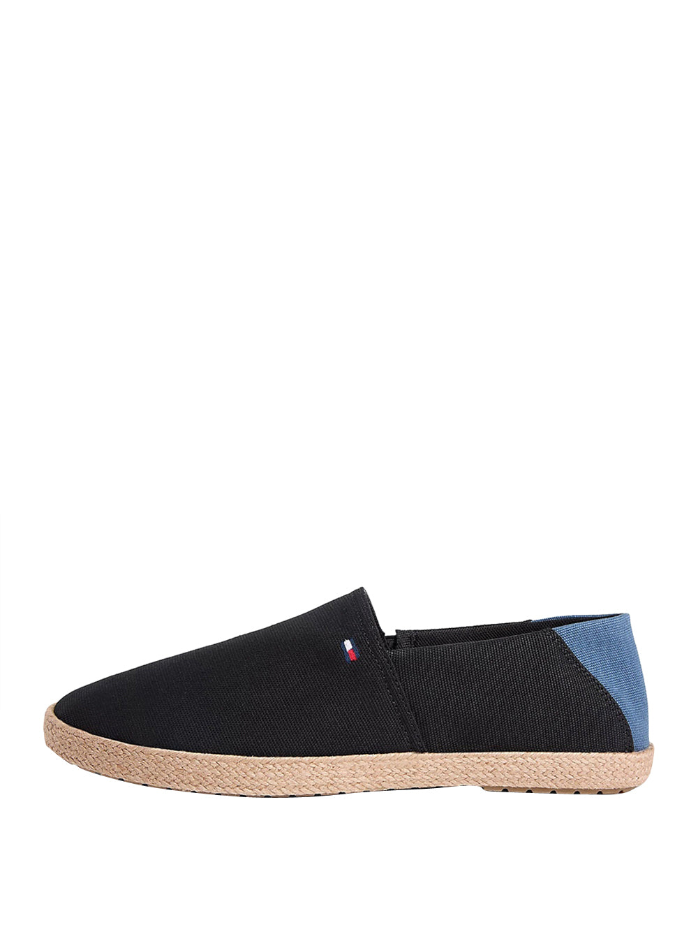TOMMY HILFIGER 2USCITA Espadrillas Tommy Hilfiger In Tela - Nero/Blu NERO/BLU