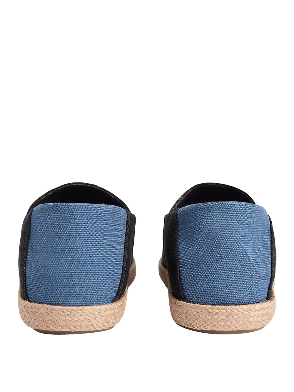 TOMMY HILFIGER 2USCITA Espadrillas Tommy Hilfiger In Tela - Nero/Blu NERO/BLU