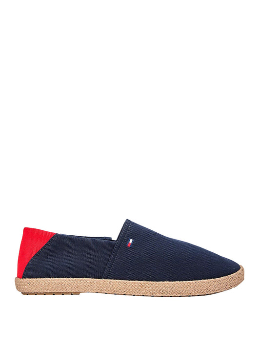 TOMMY HILFIGER 2USCITA Espadrillas Tommy Hilfiger In Tela - Blu/Rosso Blu/rosso