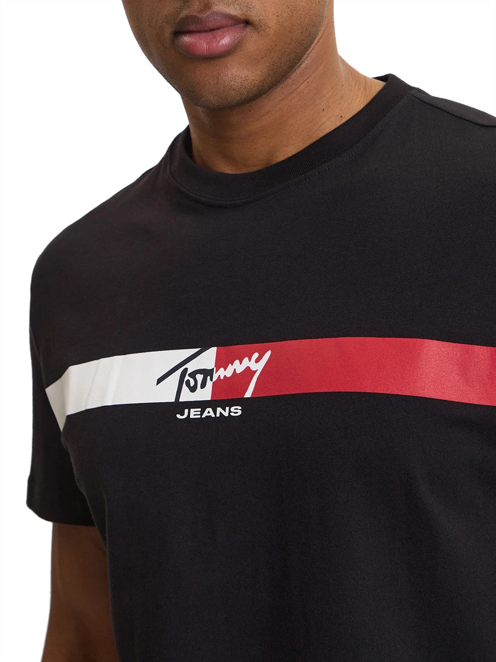 TOMMY JEANS 2USCITA T-Shirt Regular Fit Tommy Hilfiger - Nero Nero