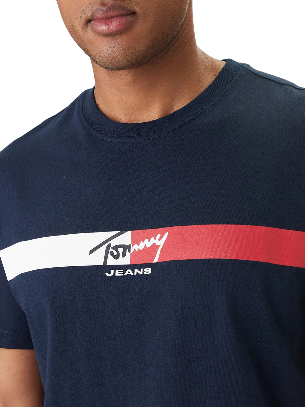 TOMMY JEANS 2USCITA T-Shirt Regular Fit Tommy Hilfiger - Blu navy NAVY
