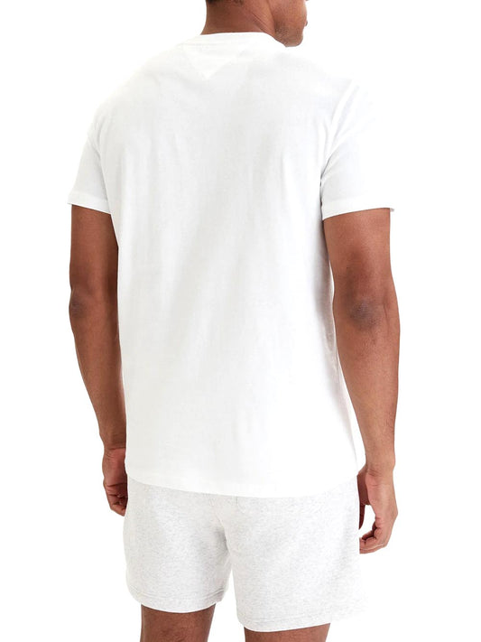 TOMMY JEANS 2USCITA T-Shirt Regular Fit Tommy Hilfiger - Bianco Ecru