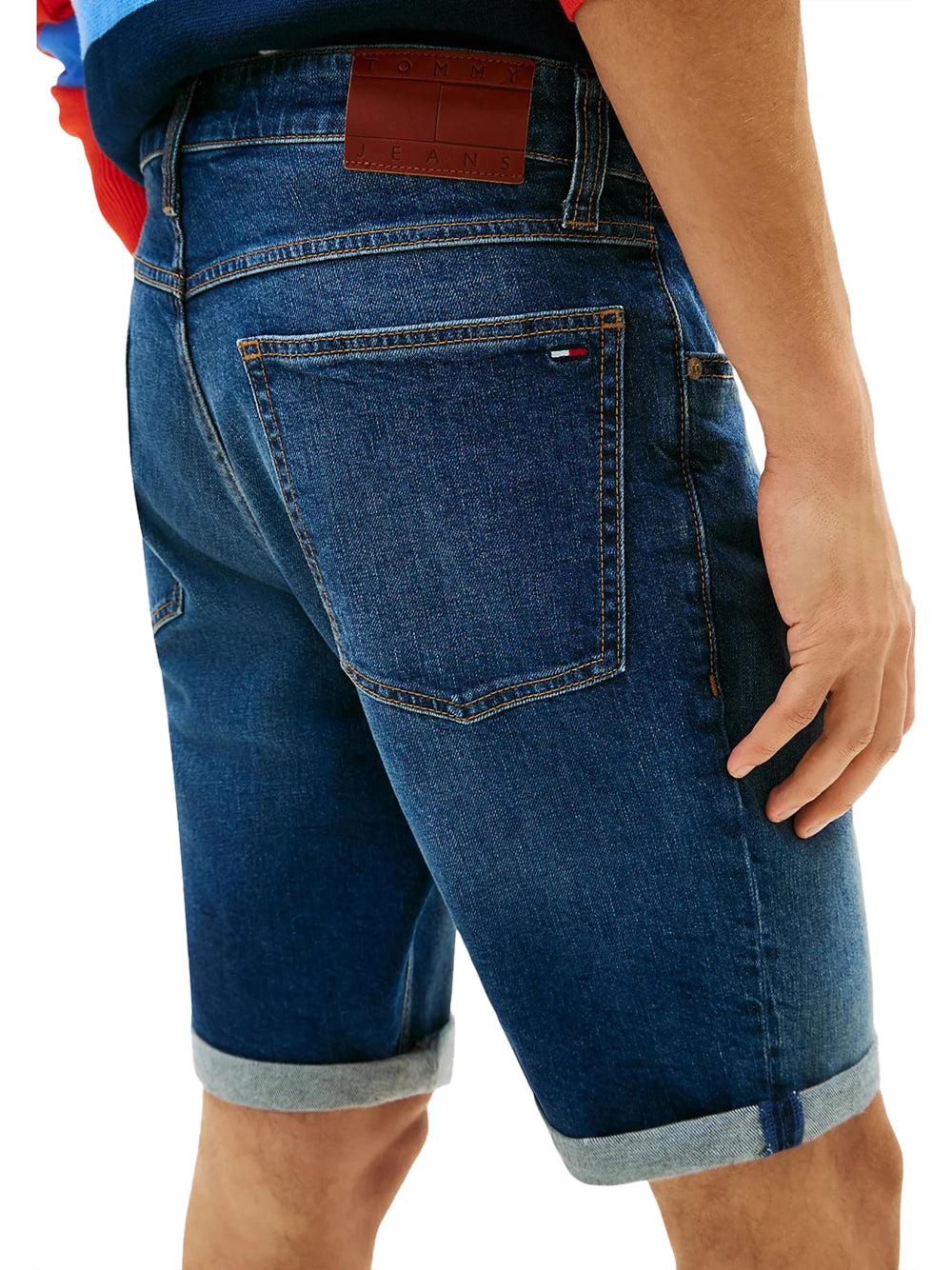 TOMMY JEANS 2USCITA Pantaloncini di jeans Ronnie Tommy Hilfiger - Blu denim DENIM DARK