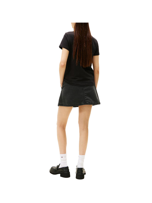TOMMY JEANS 2USCITA Tommy Hilfiger Tjw Regular Party Flag Nero Nero