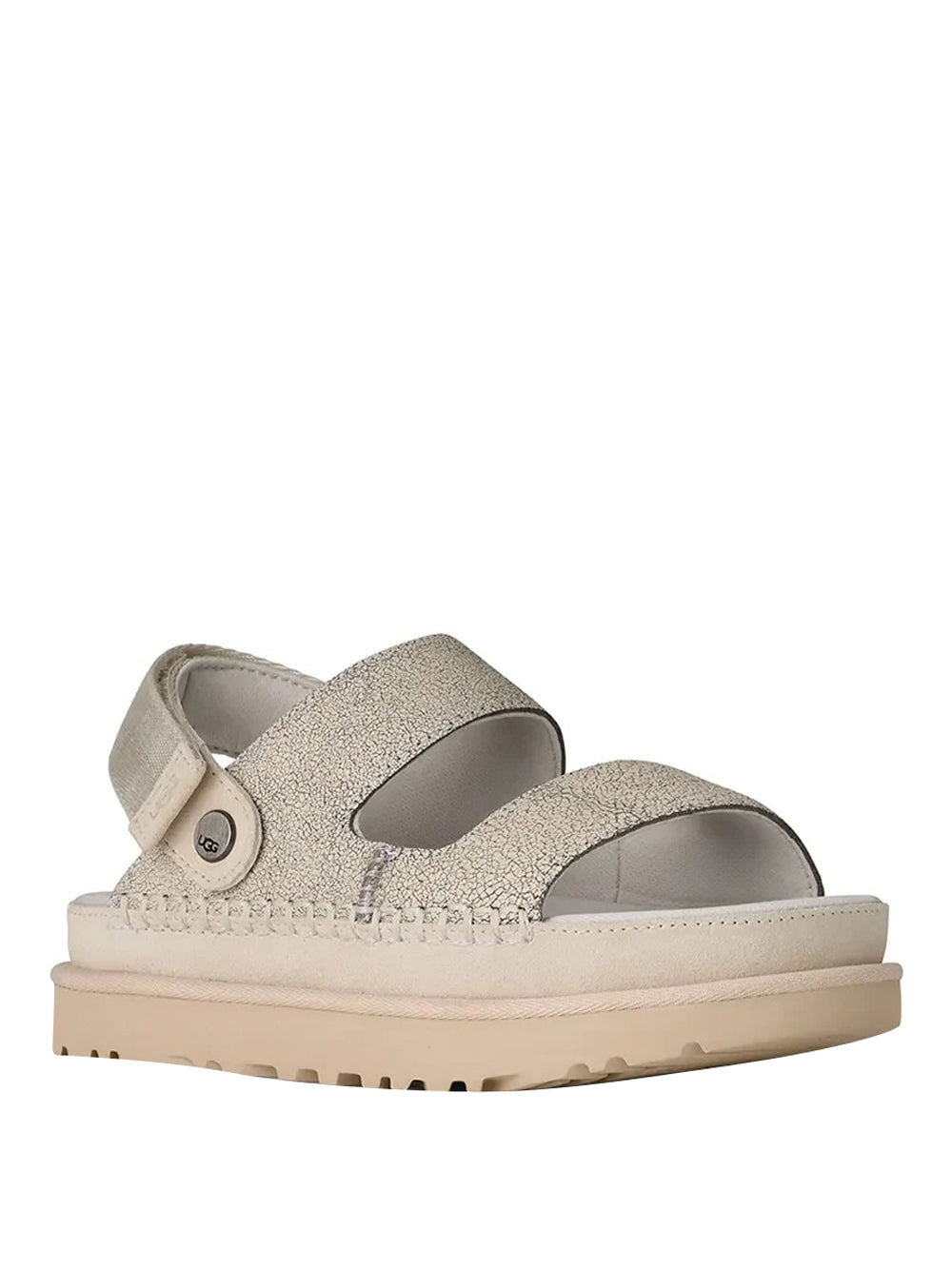 UGG Ugg Sandalo Basso Goldenstar Crackle Glide - Beige Beige