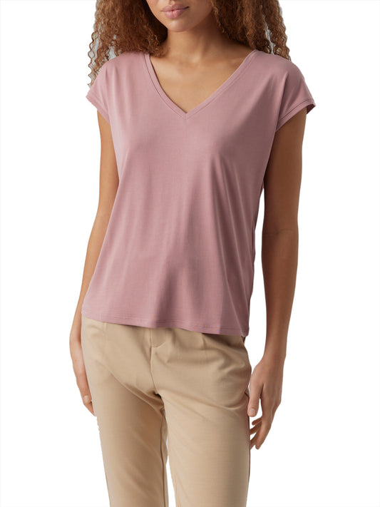 VERO MODA STC T-Shirt Vera Moda Vmfilli Rose ROSE