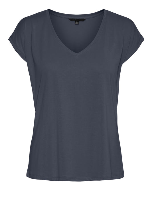 VERO MODA STC Vera Moda T-Shirt Vmfilli - Blue BLUE
