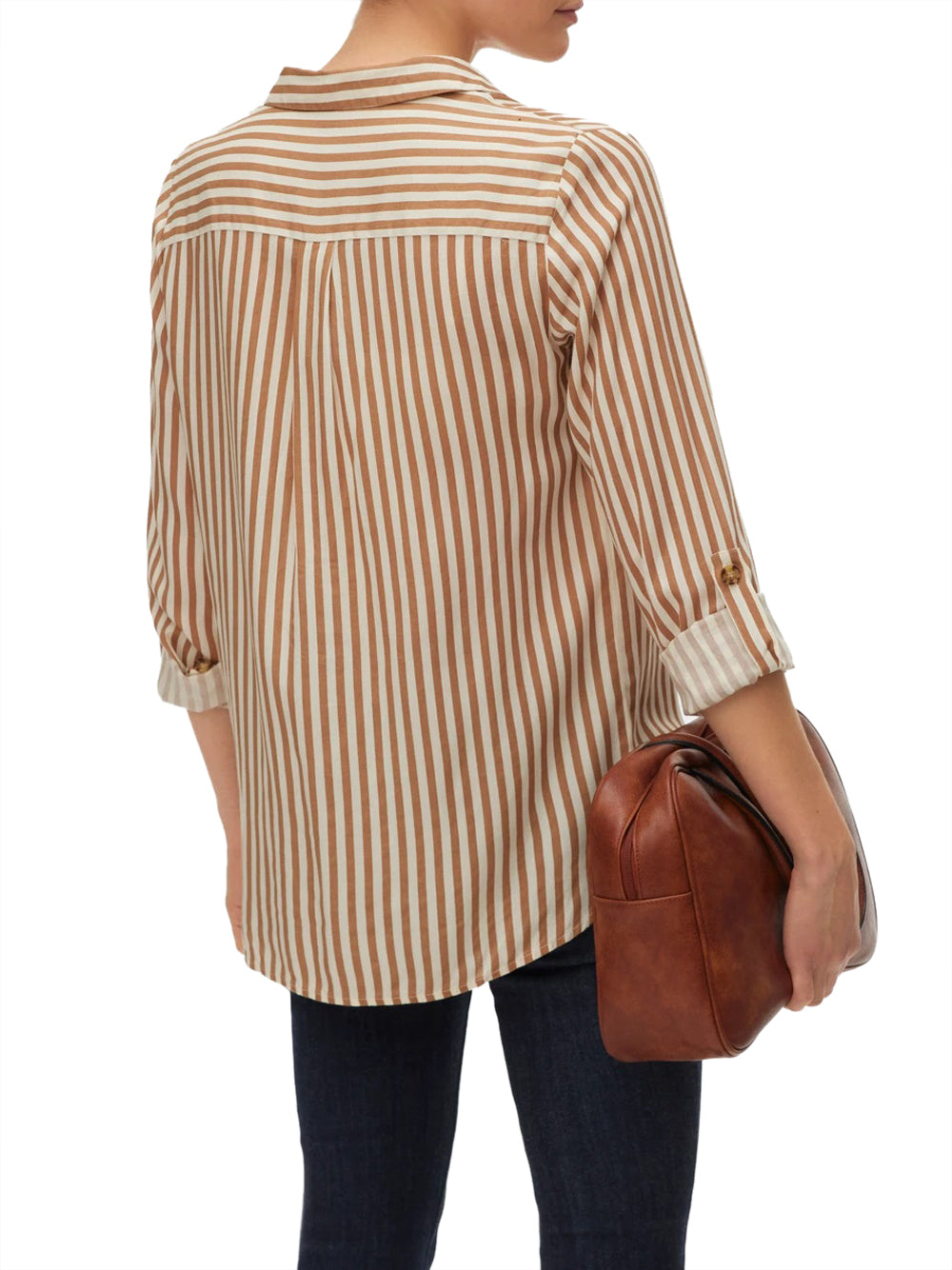 VERO MODA STC Camicia Vero Moda Vmbumpy - Bianco/Beige BIANCO/BEIGE