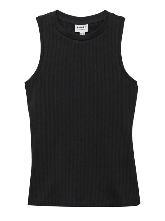 VERO MODA STC Canotta Vero Moda Awlavander - Nero Nero