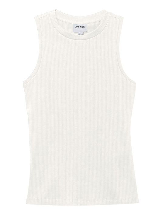 VERO MODA STC Vero Moda Canotta Awlavender - Bianco Bianco
