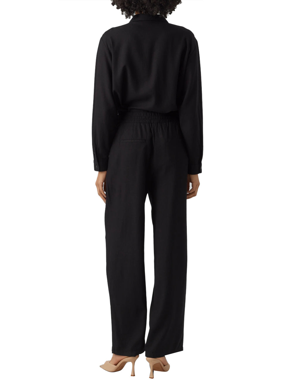 VERO MODA STC Pantalone Vero Moda Vmjesmilo Vita Media - Nero Nero