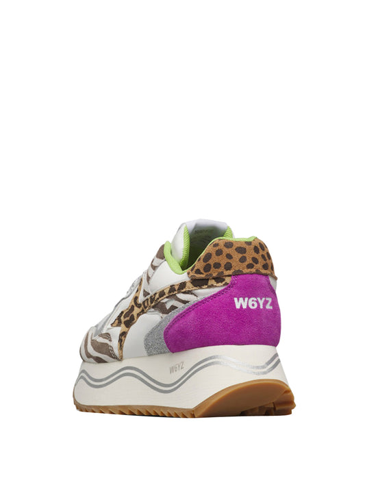 W6YZ Sneakers W6yz Deva - Nero Bianco Nero/bianco