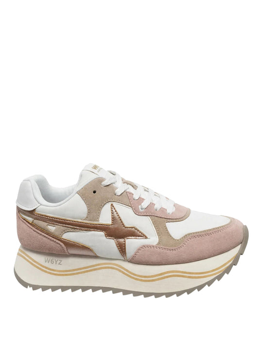 W6YZ Sneakers W6yz Deva - Cipria Bianco CIPRIA/BIANCO