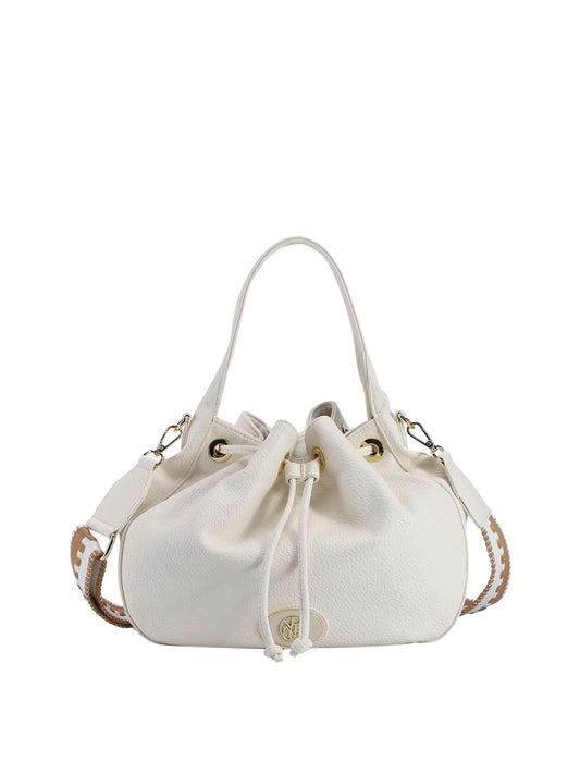 WHYNOT STC Borsa a Mano Hobo WhyNot - Bianco WHITE