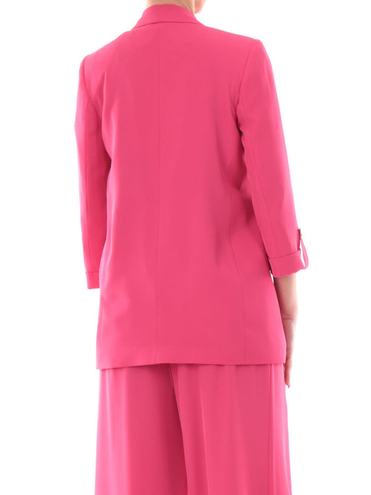 YES ZEE Blazer Yes Zee Con Manica A 3/4 - Fucsia Fucsia