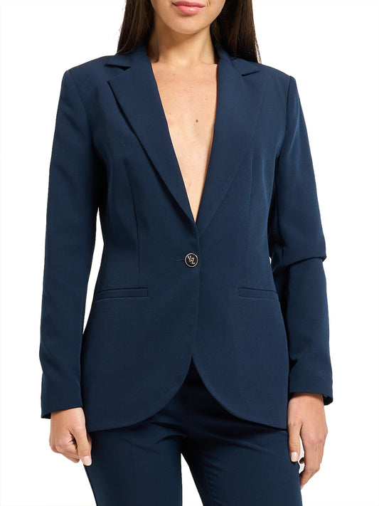 YES ZEE Blazer Monopetto Yes Zee - Blu Blu