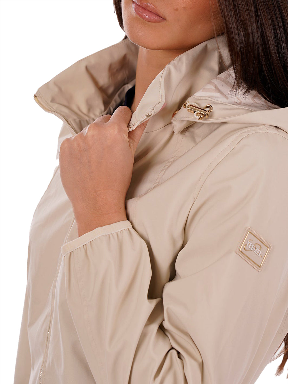 YES ZEE Giubbino In Softshell Yes Zee - Beige Beige