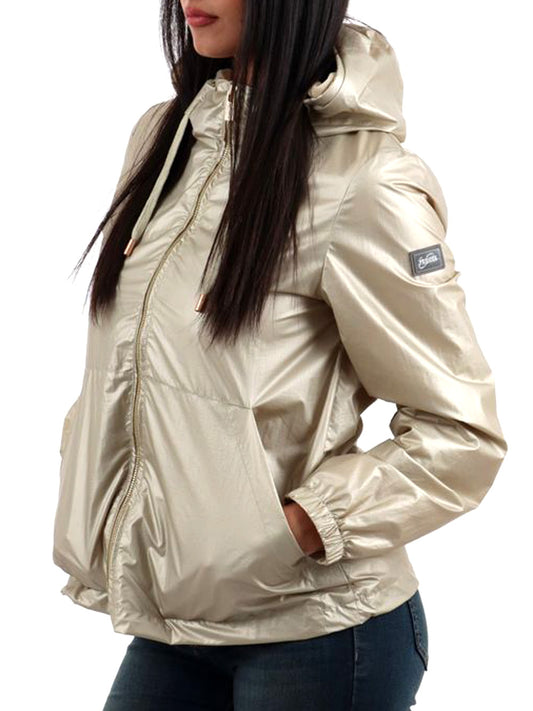 YES ZEE Giubbino Con Cappuccio Yes Zee - Beige Beige