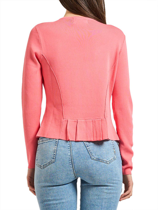 YES ZEE Cardigan Yes Zee - Corallo Corallo