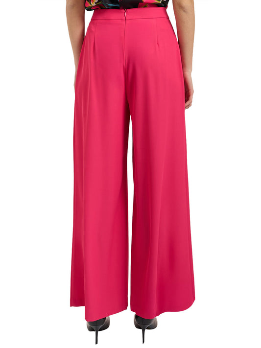YES ZEE Pantalone a Palazzo Yes Zee - Fucsia Fucsia