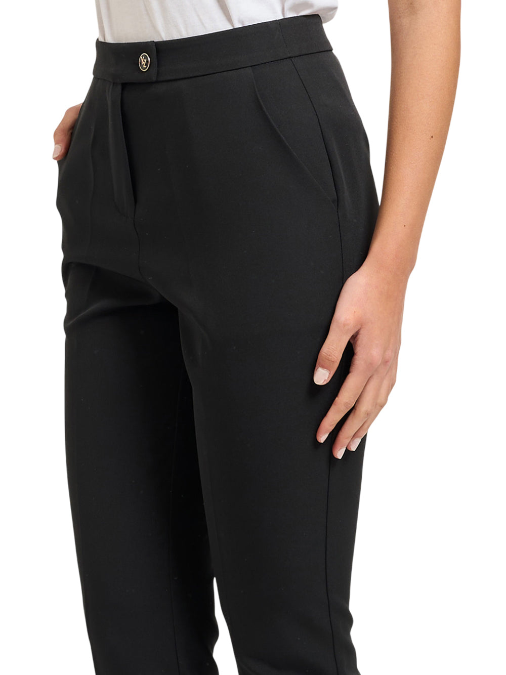 YES ZEE Pantalone Chino Yes Zee - Nero Nero