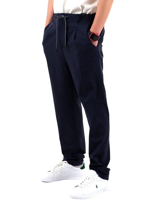 YES ZEE Pantalone Con Coulisse Elastico Fianchi Yes Zee - Blu BLU NAVY