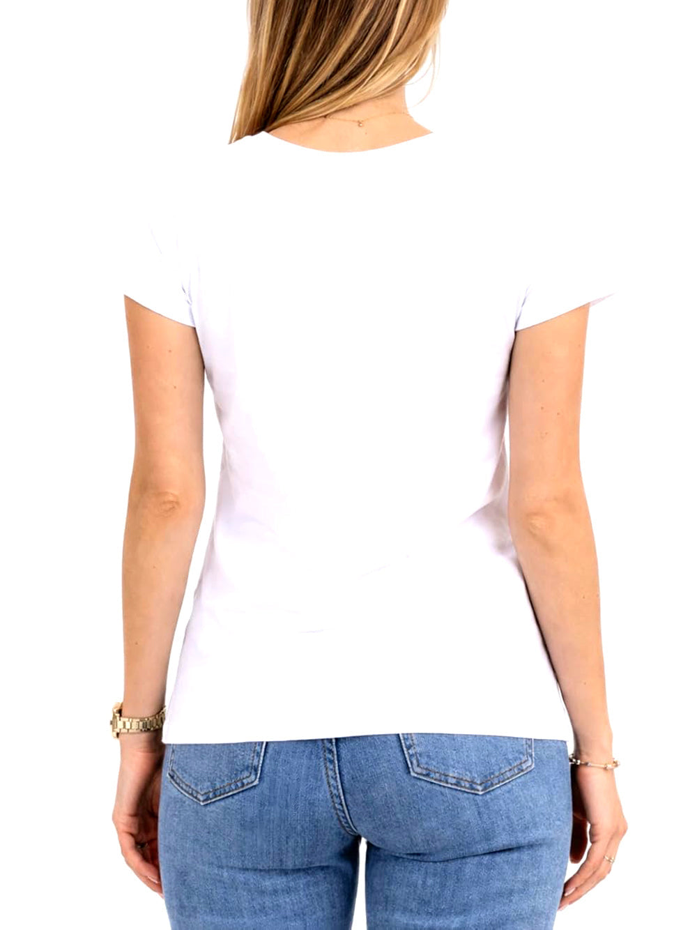 YES ZEE T-Shirt Girocollo Yes Zee - Bianco Bianco