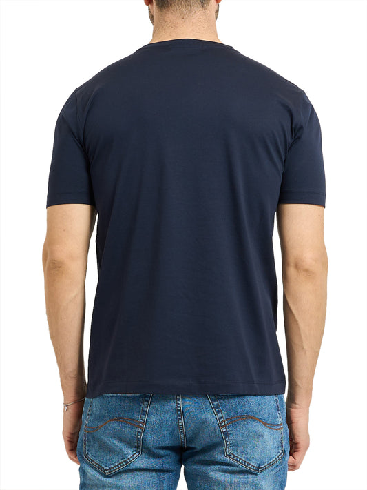 YES ZEE T-shirt Girocollo Yes Zee - Blu NAVY