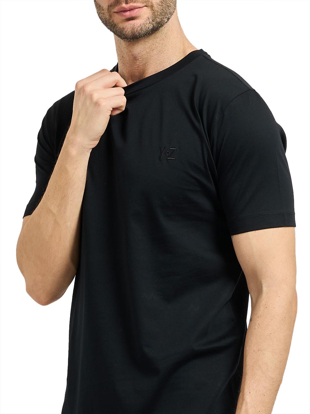 YES ZEE T-shirt Girocollo Yes Zee - Nero Nero