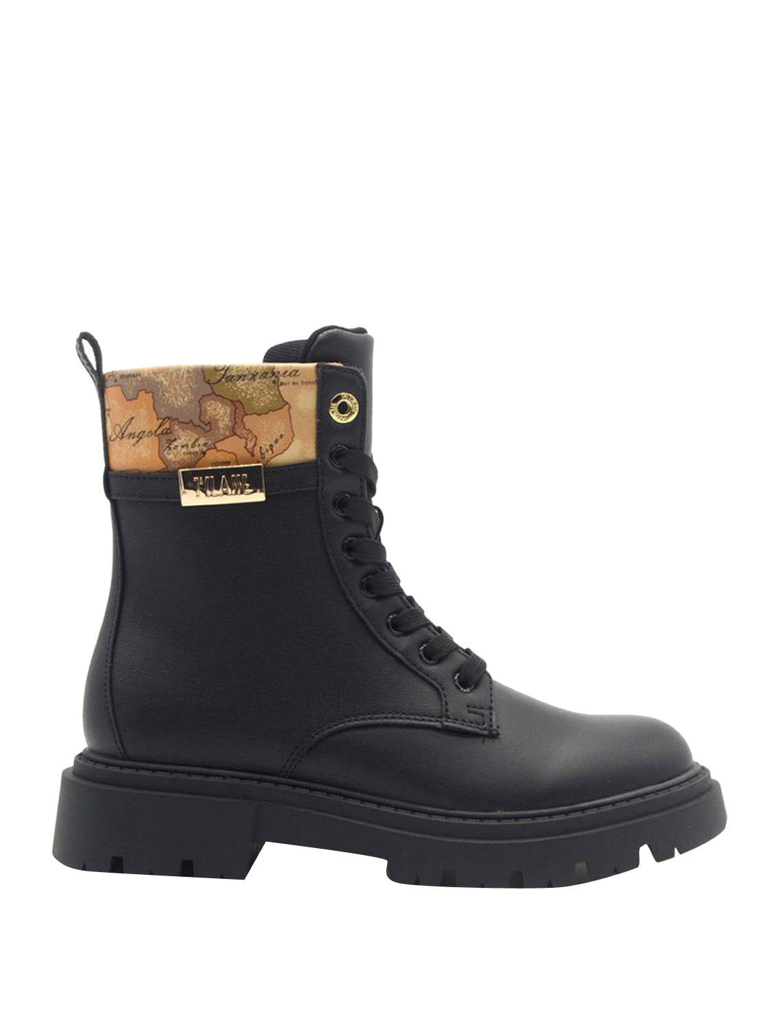 Alviero Martini Anfibi Eco Nappa Prima Classe - Nero/Beige Nero/Geo Beige