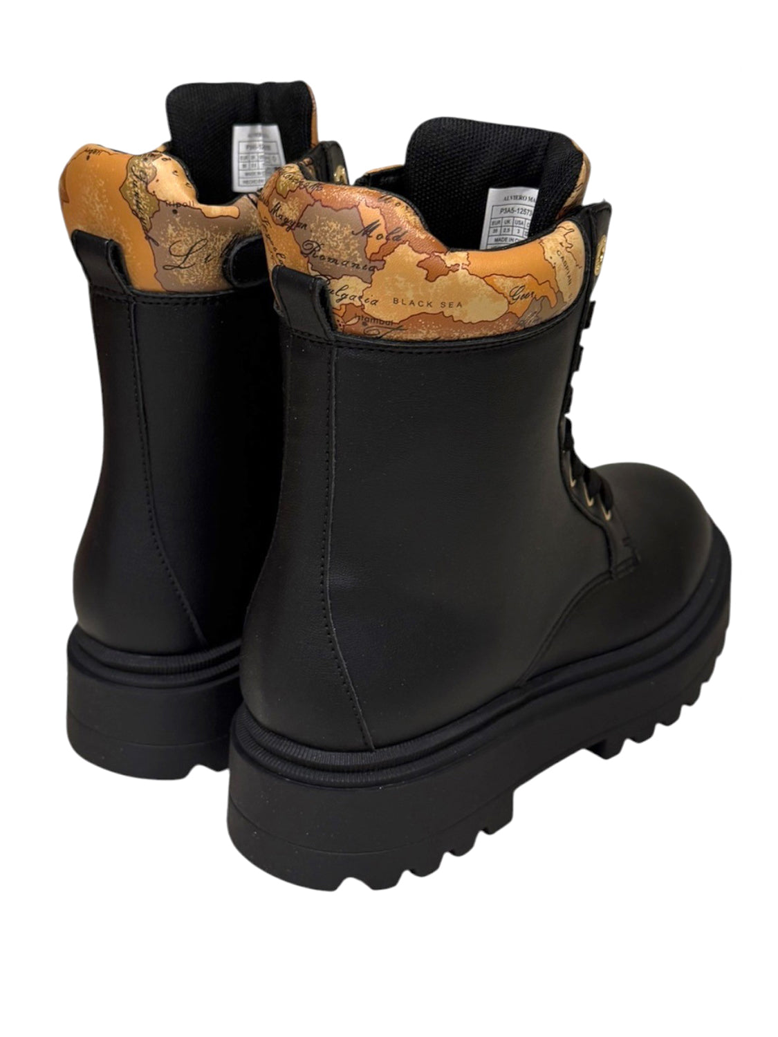Alviero Martini Anfibio 2573 Prima Classe - Nero/Beige Nero/Geo Beige