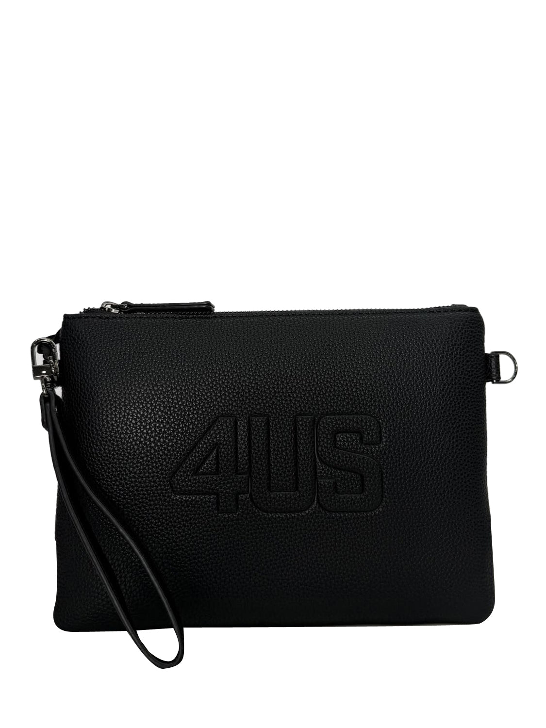 Paciotti Clutch David 100% Eco Leather 4Us - Nero Nero
